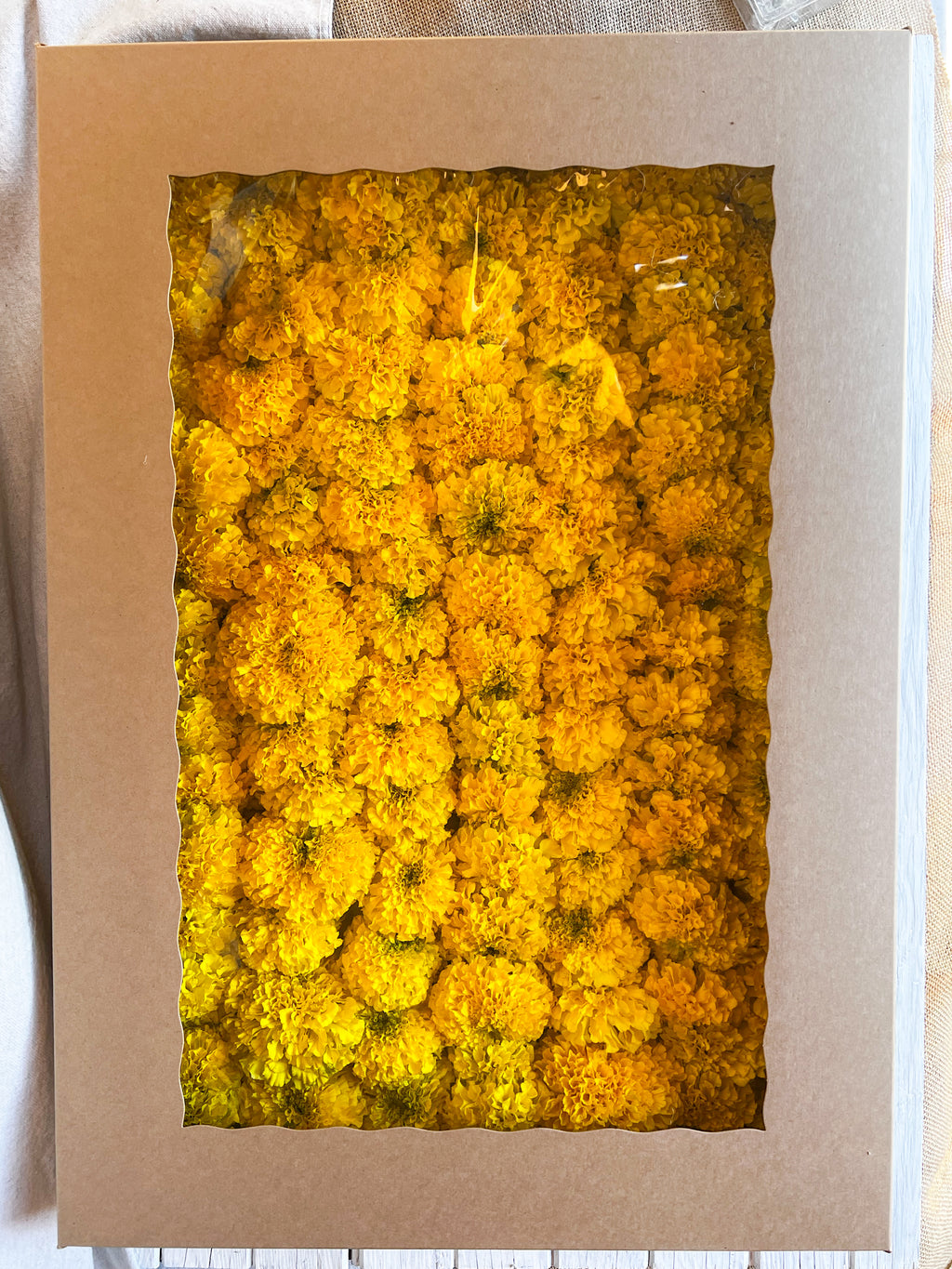 Yellow Marigold Garland Kit