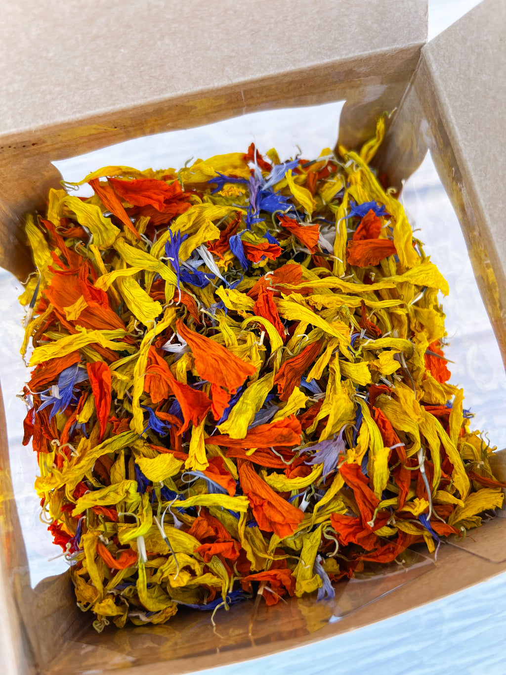 Flower Petal Confetti Box